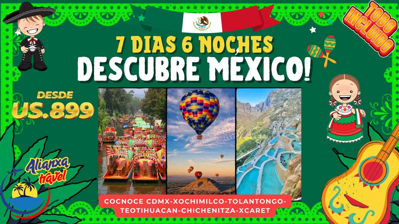 Ciudad de México + Cancún 1